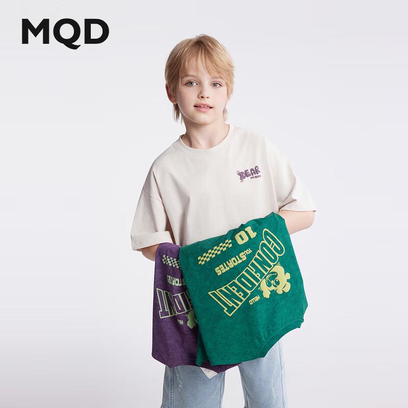 MQD Boys  Trendy Cartoon Short Sleeve T-Shirt 140
