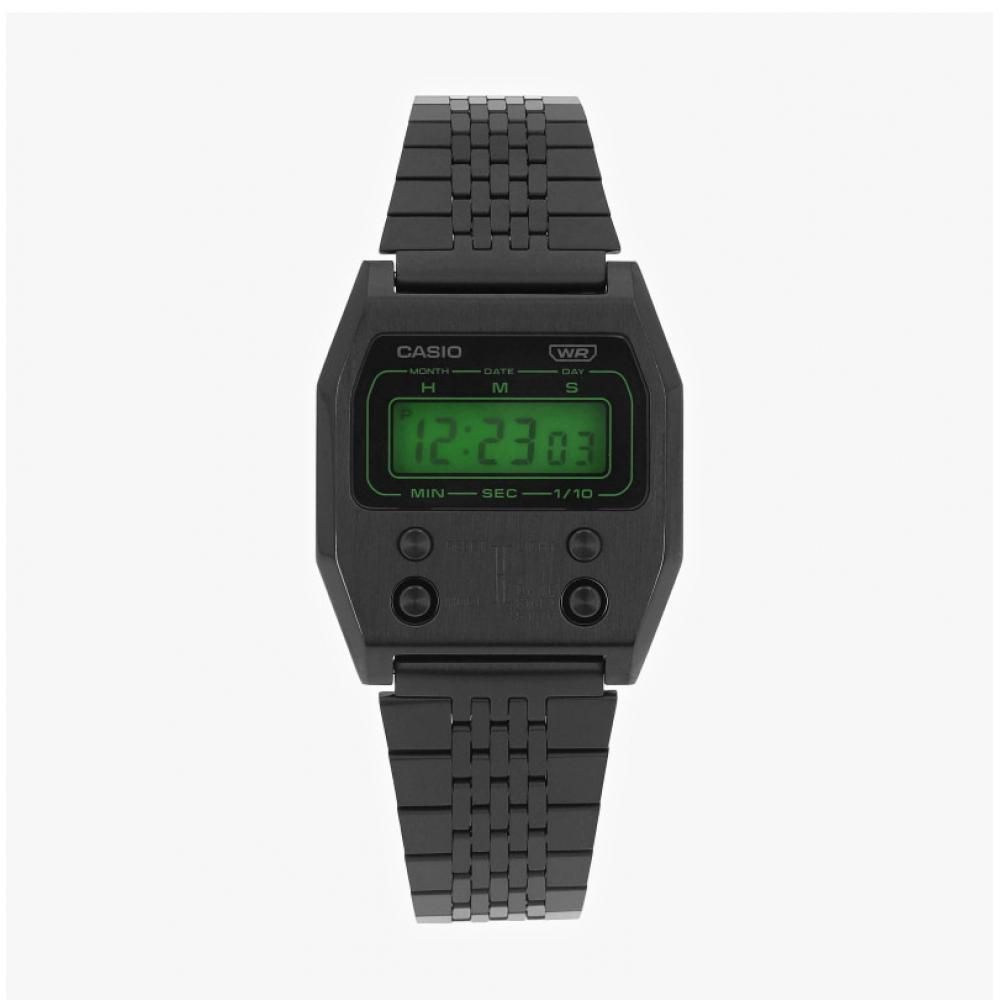 Casio A1100b 1df  A1100b 1  Digital Vintage Retro Public Metal Watch