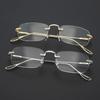 Vintage Bezobroučkové Brýle Dámské Anti-Blue Light Harajuku Kovové Čtvercové Obdélníkové Brýle Optické Brýle na Čtení