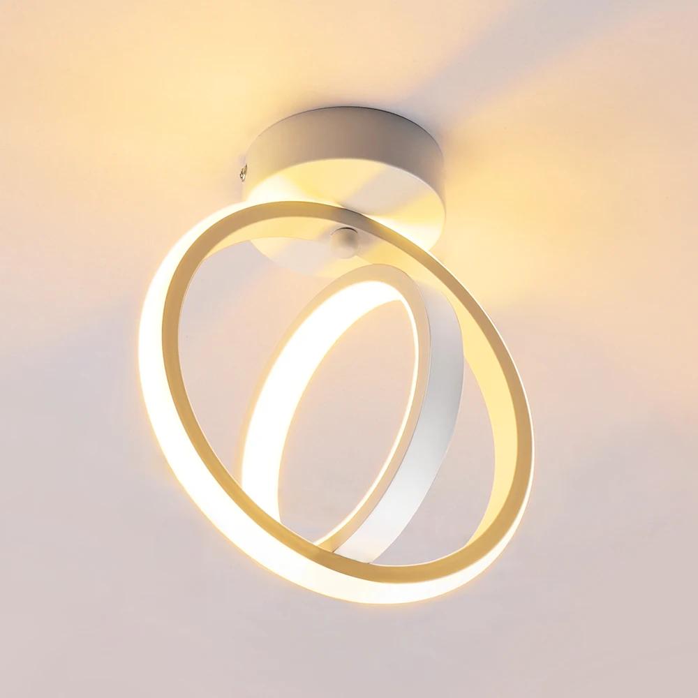 Nordic Aisle Lamps Small Ceiling Light Led Simple Balcony Indoor Lighting Fixtures Kitchen Bedroom Kitchen Surface Ceiling Lamp