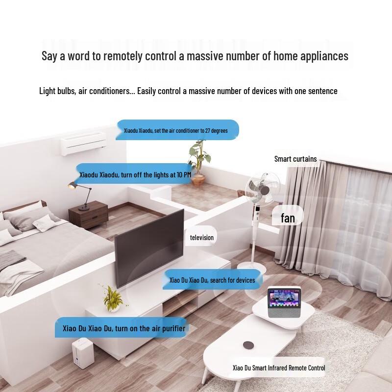 Xiaodu Smart Screen X8 8-inch AI Speaker