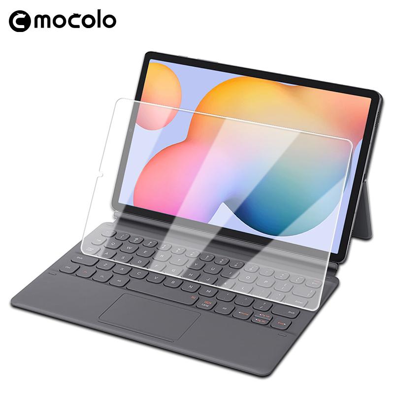 

MOCOLO Guard Film for Samsung Galaxy Tab S6 Lite (2020) P610 P615/(2022)/(2024),Full Coverage High Clarify Tempered Glass Screen Protector Type A