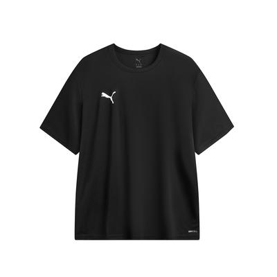 Solid Color Breathable Fashion Casual Round Neck Short Sleeve Drop Shoulder T-Shirt Men Tops Black 706132-03