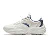 Millennial Generation Slip Resistant, Abrasion Resistant, Breathable Low Top Casual Shoes Men's White Blue 912538826-6