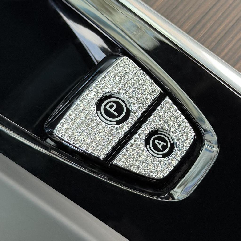 Volvo XC60/XC90/S90/S60/V90/V60 Diamond Center Console Start Button & Gear Shift Frame Decor