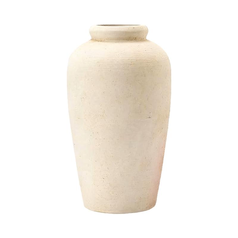 Ceramic Flower Vases Farmhouses Rustics Vases Decorative Pottery Terracotta Vases Home Decors Wedding Table Centerpieces