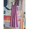 Foreign Trade Original Order Rox * Y Solid Slimming Pleat Sling Jumpsuit Loose Wide Leg Casual Pants Five Colors 1678