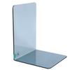 Transparent Acrylic L-Shaped Bookends: Thickened Book Clips for Desktop Bookshelf Storage