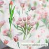Sada samolepek na poznámkový blok Tulipán - PET Retro Plant Landscaping Decor