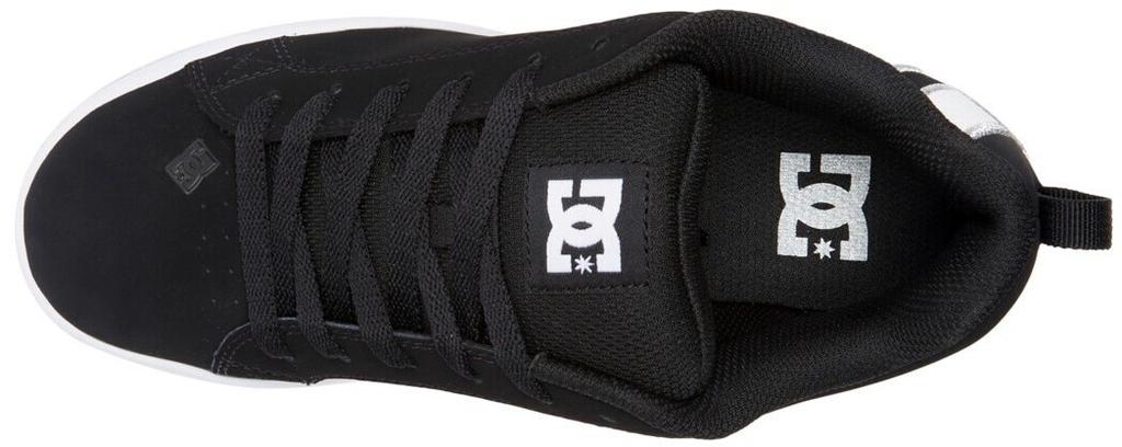 Tênis DC Shoes Court Graffik W (300678) (300678-BWS) preto/branco