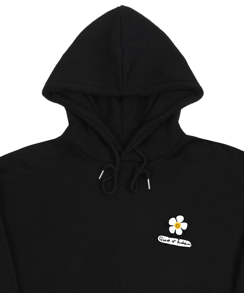 [Unisex] Flowerboard Smile Hoodie_Black