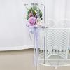 Artificial Flower Wedding Chair Decorations, Aisle and Pew Garlands for Rustic Wedding Ceremonies, Parties, and Home Decor