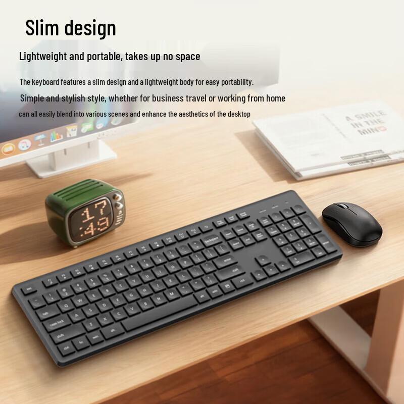 SooPii BK20P Wireless Keyboard and Mouse Combo