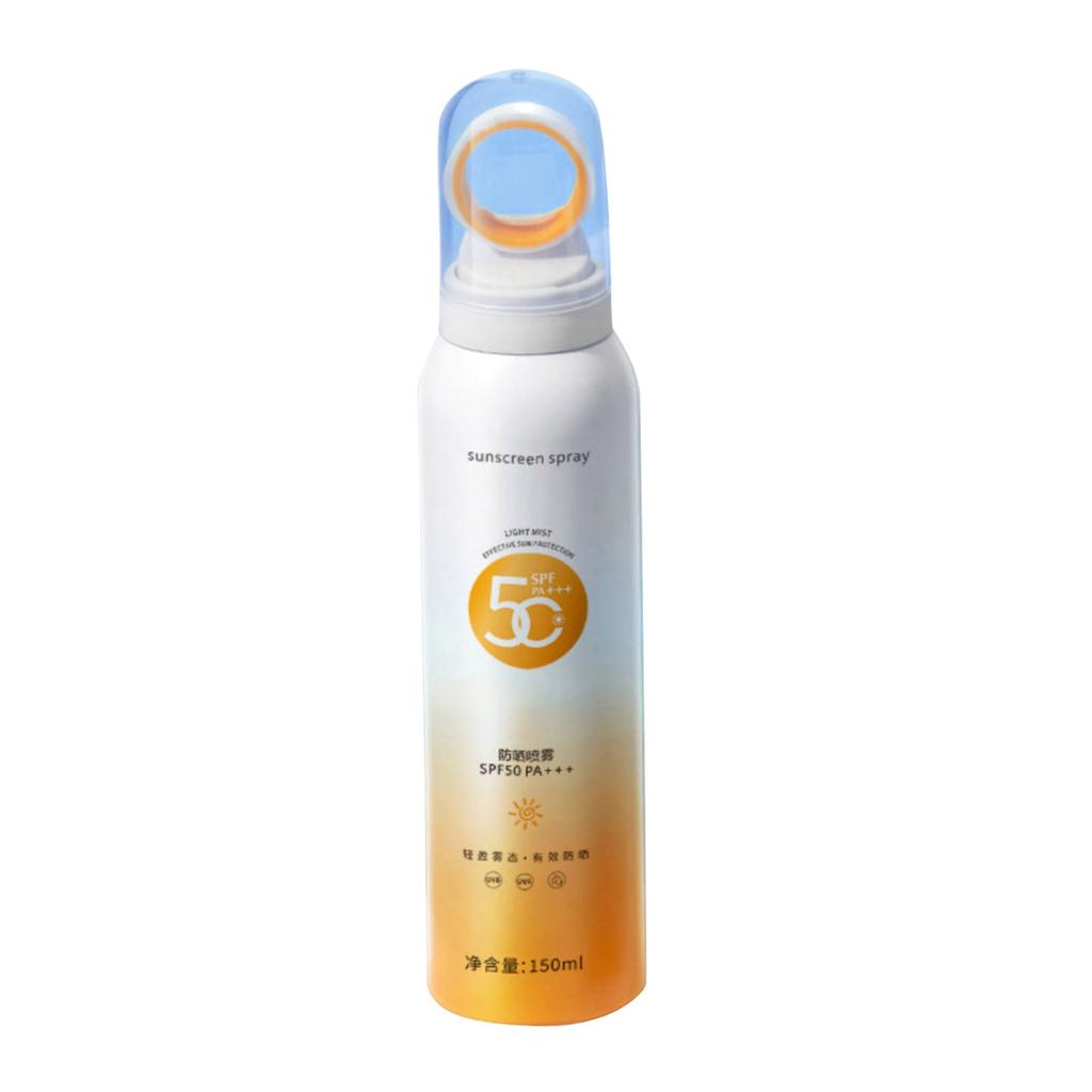 Sunscreen Spray Anti-UV Small Aperture Whitening Concealer Sunscreen Waterproof Anti-Sweat Full Body Sunscreen 150ml