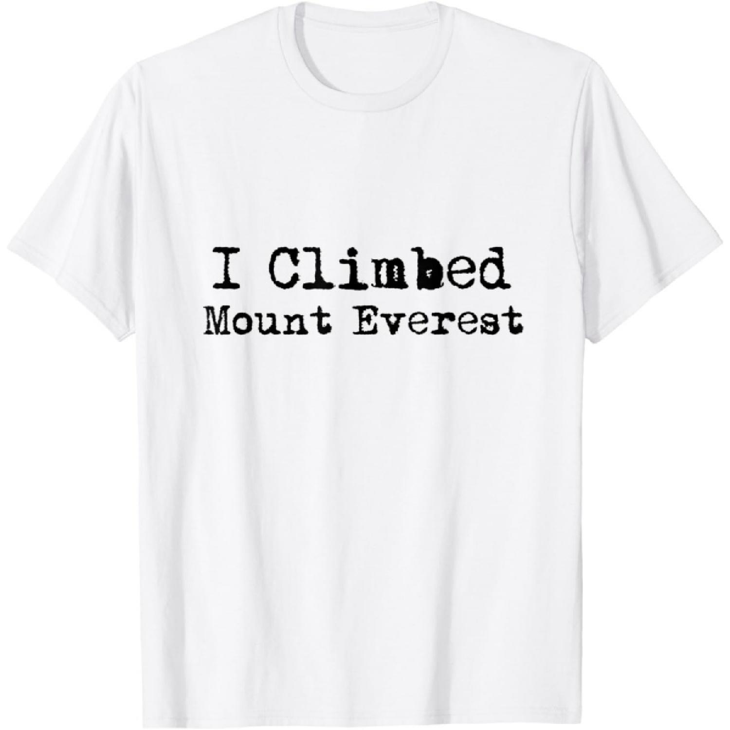 Футболка  Я покорил Эверест (1) XXXXXL белый