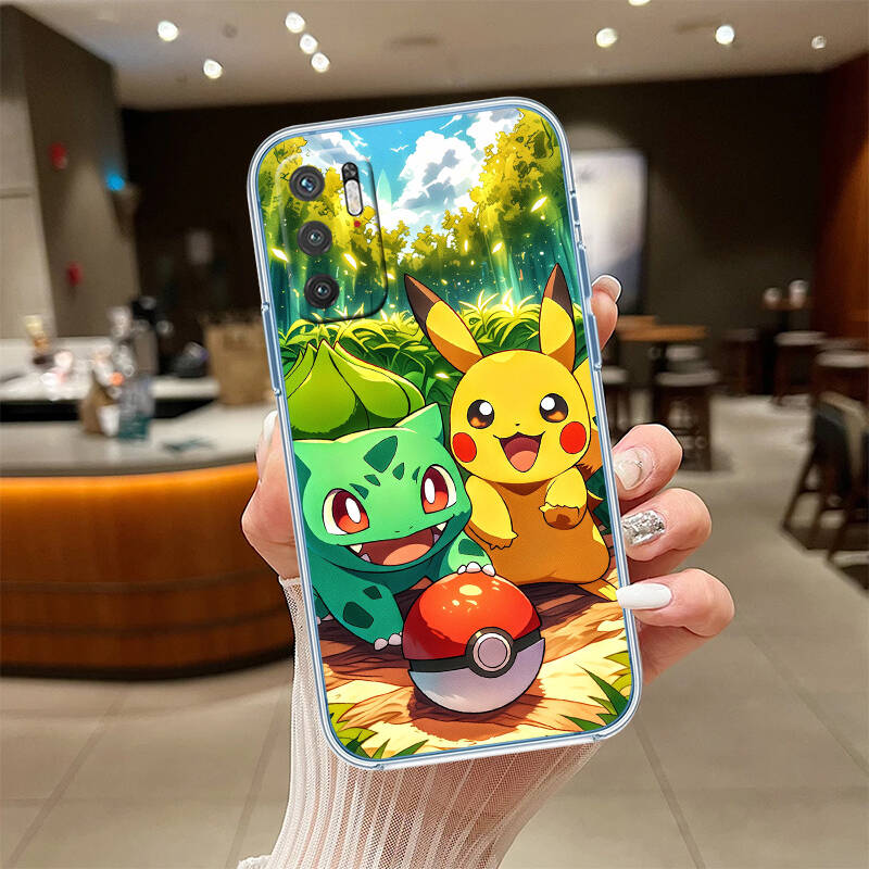 POKEMON Cartoon Phone Case for Motorola Edge 20 30 S30 40 50 Fusion Lite Plus Pro Ultra Neo One Action Zoom Hyper Power Macro Vision