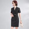 Women's Short-Sleeve Professional Suit Set