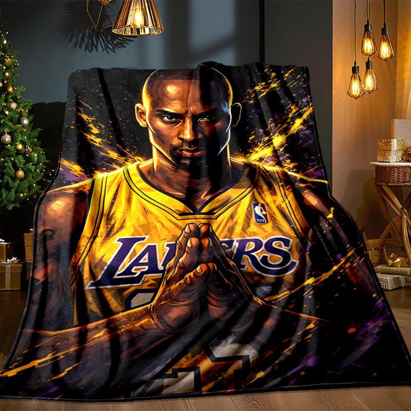 Lakers Legend Celebration Blanket Lightweight Ideal Bedding Blanket Perfect for Travel, Camping, Living Rooms, Offices, Sofas, Fan Christmas gift