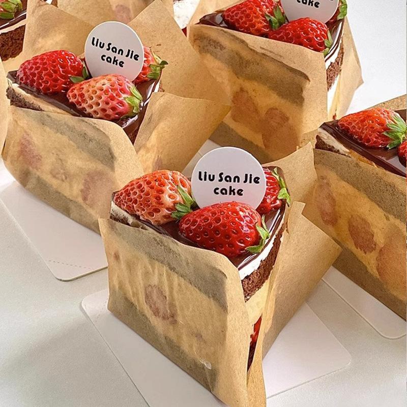 100 Pcs Baking Tools Parchment Paper Food Grade Grease Paper Bread Sandwich Burger Fries Wrappers Cookie Kitchen Baking Paper
