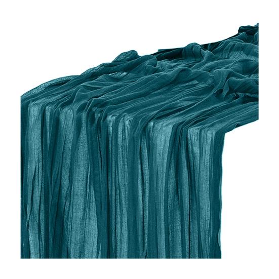 Table Flag Solid Color Pleated Design Bohemia Style Wedding Table Runner Special Events Wedding Decoration