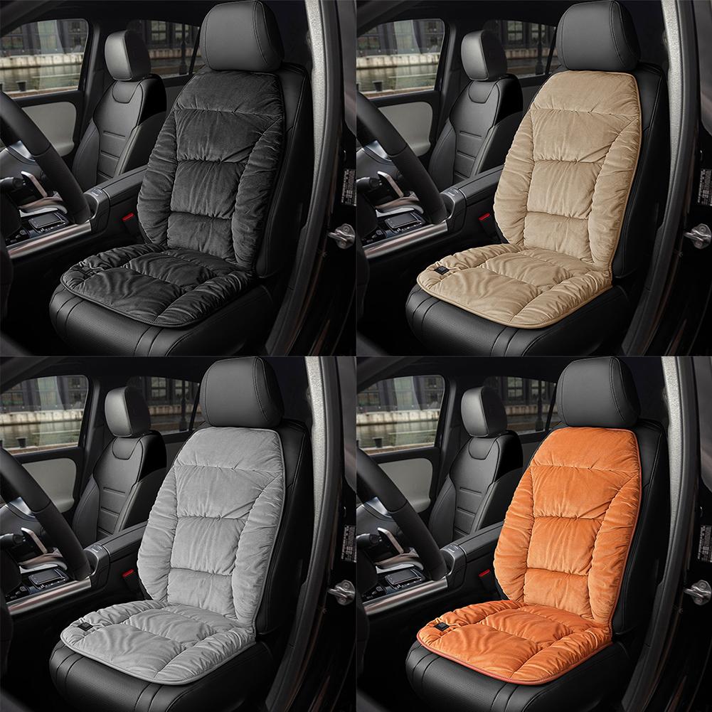 Car Heated Seat Covers Temperature Adjustable Warmth Comfortable Seats Cushion Protector Universal Automobile Accessories