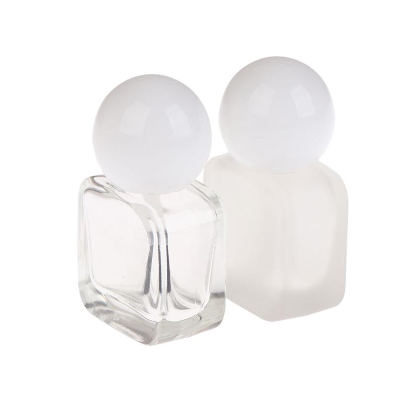 1pcs 10ml Empty Nail Polish Bottles Clear Glass Nail Gel Bottles With Brush Cap Nail Oil Nail Art Tool