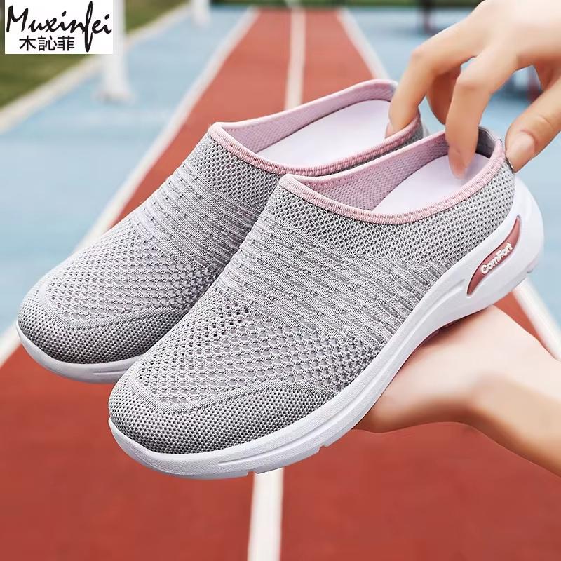 Fashion Ladies Shoes Half Dragging Women'S Sneakers Comfort Women'S Summer Sneakers Sale Shoes With Free Shipping