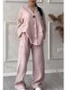 Women's Cross-Border Fashion Solid Color Cotton Linen Casual Set Pants