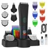 Waterproof electric shaver, household men's hair clipper, multi-functional electric nose hair trimmer set wholesale