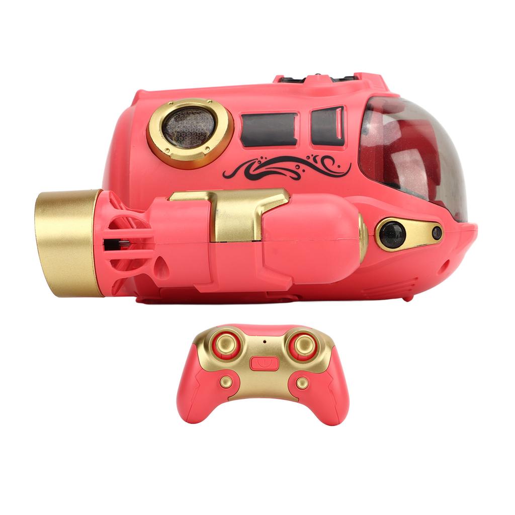 Remote Control Motorboat with 500mah Battery Submarine Spray Gasboat for Pools and Lake Toys