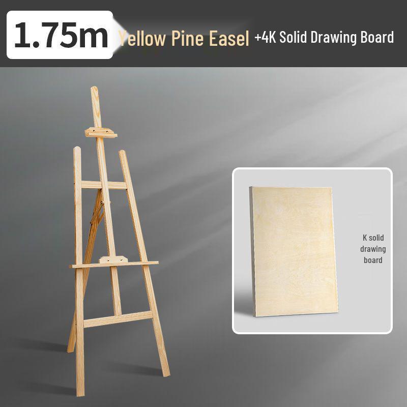 Adjustable Solid Wood Easel: Children's Art, Wedding Display, Sketch & Oil Painting Stand