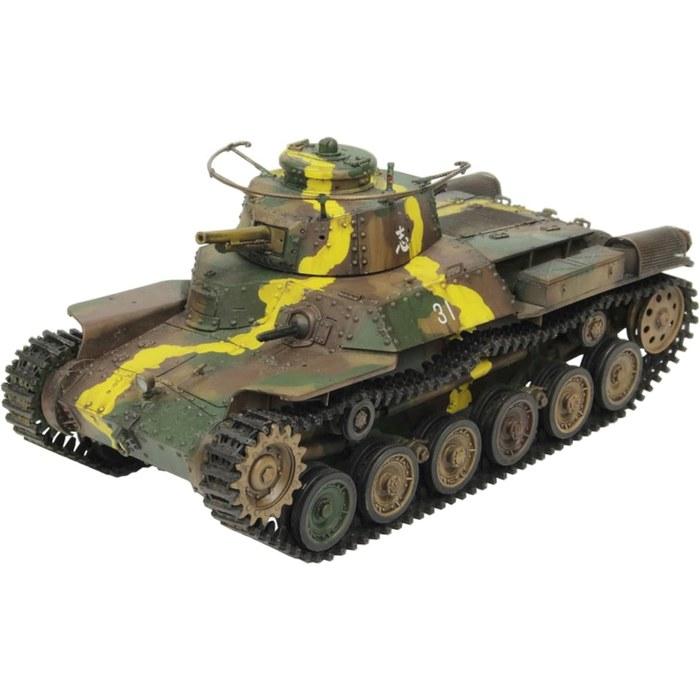 Platz MONO Dragon 1/35 Tanks of the World 7 WWII Type 97 Chi-Ha Early Model Plastic Model MD007 (Tank) Molded Color