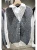 High-End Women's Sequin Knitted Sleeveless Cardigan Vest - Perfect for Layering In Spring, Autumn, and Winter 2025