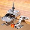 Woodworking Hole Guide 35mm Hinge Drilling Tool 3Blade Hole Locator Opener for Door Cabinets Easy to Use
