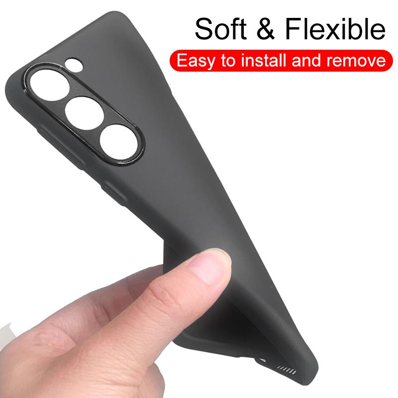 Ultra Thin Matte Silicone Soft Case For Samsung Galaxy S23 S22 S21 Plus Ultra Note 20 A53 A73 A33 A23 A13 A03 Frosted Back Cover
