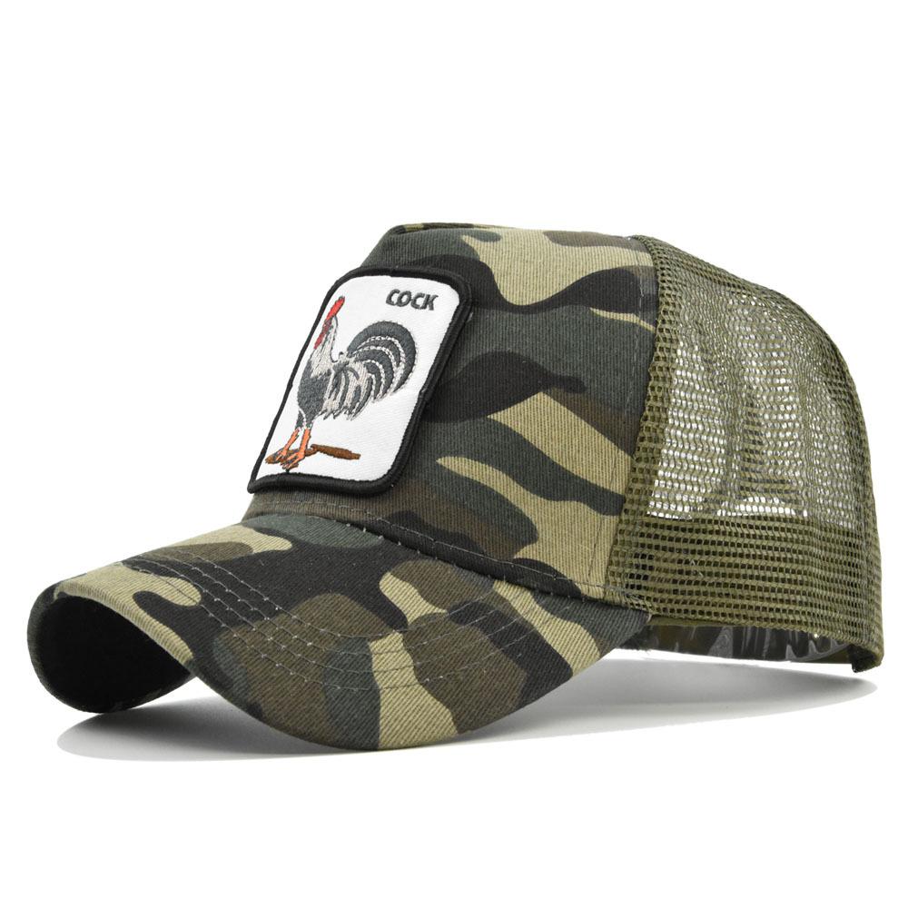 Fresh Latest Brand New Baseball Patched High-Quality Hats, Cartoon Anime Women'S And Men'S Caps Peaked Hats, Men'S Rooster Hats