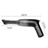 Car Vacuum Cleaner Mini Duster Portable Suction Rechargeable for Home