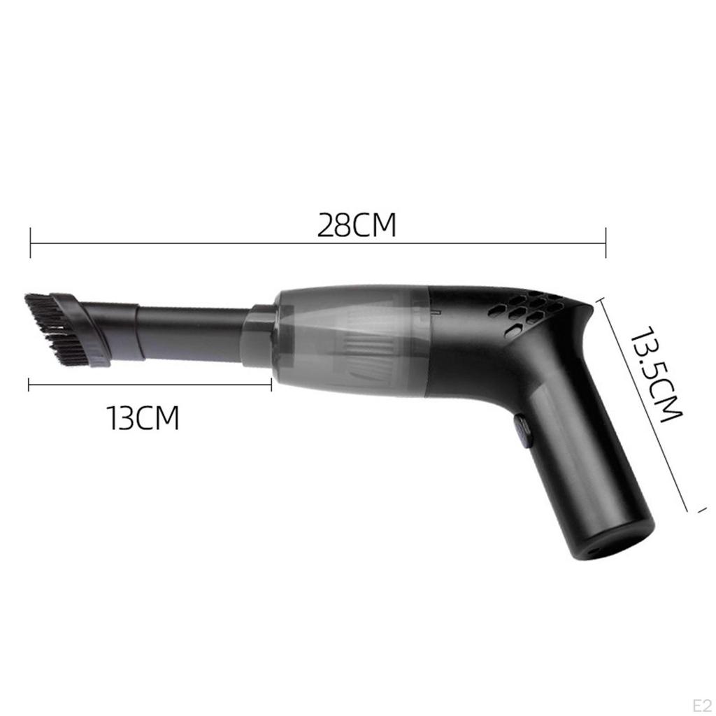 Car Vacuum Cleaner Mini Duster Portable Suction Rechargeable for Home