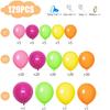 129Pcs Multi-color Latex Balloon Set Suitable for Birthday Parties, Weddings, Valentine's Day Party Decoration
