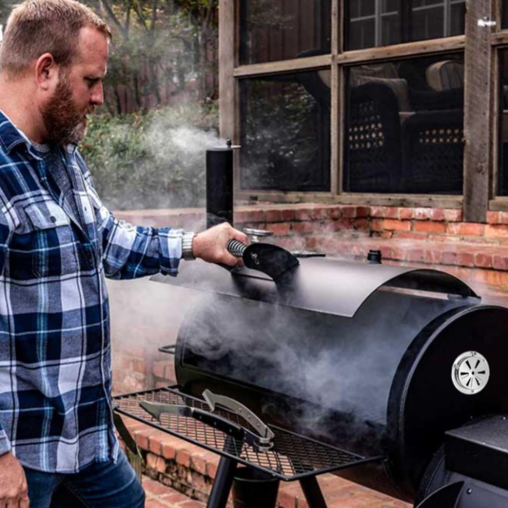 Žáruvzdorná mřížka větracího otvoru Nastavitelný větrací otvor sporáku Gril BBQ Udička Pečicí trouba na grilování
