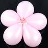 6PCS Air Balloon Plum Blossom Shape Fixed Clip Easy To Use Cute Airballoon Clamp Folder Party Supplier