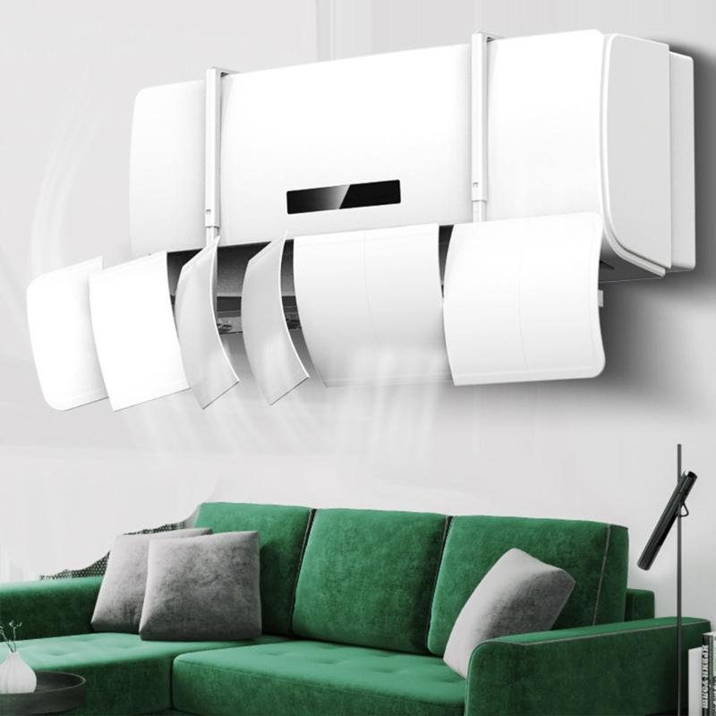 Air Conditioner Breeze Blocker Breathable Air Conditioning Wind Shield Baffle for Bedrooms Living Rooms and Offices