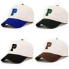 Classic Letter Embroidered Baseball Cap With Sun Protection For Summer Casual Wear