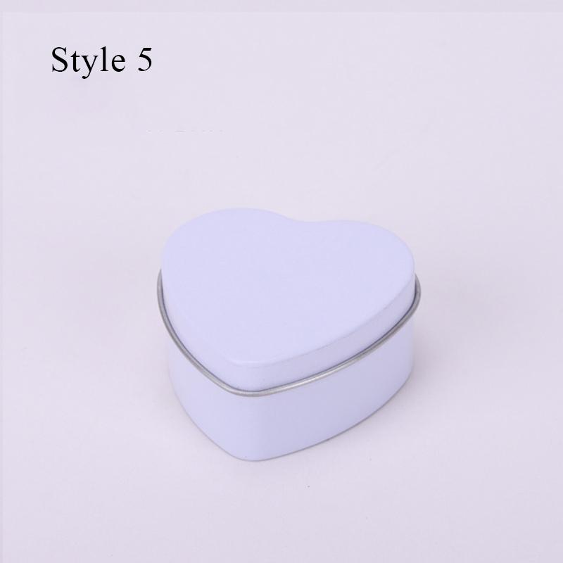 Einfarbige Langlebige Klapp-Blechdose Minzbonbon-Dose Weißblechdosen Süßigkeitenverpackungsbox Geometrische Stabile Nagelknipser-Dosen