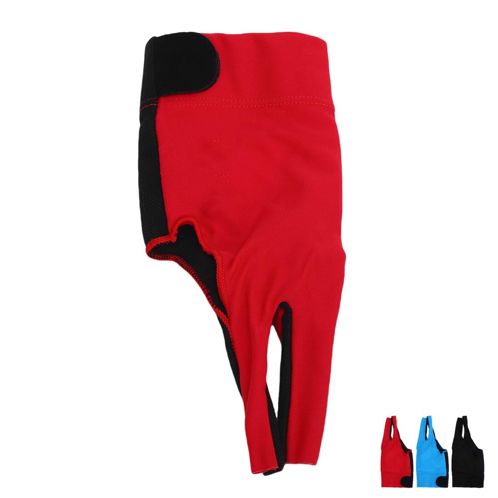 3 Finger Billiard Pool Glove Professional Breathable Anti Slip Right Hand Cue Sport Glove for Men Wo