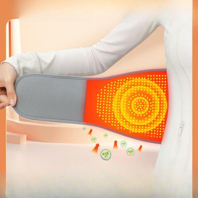 Una singola fascia riscaldante di supporto in legno di assenzio per uomini e donne, cintura addominale per mantenere caldi gli stomaci degli anziani, calda e resistente al freddo.