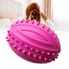Dog Rugby Ball Toy Bite Resistant Teeth Grinding TPR Interactive Dog Chewing Toy for Small Dogs Puppy