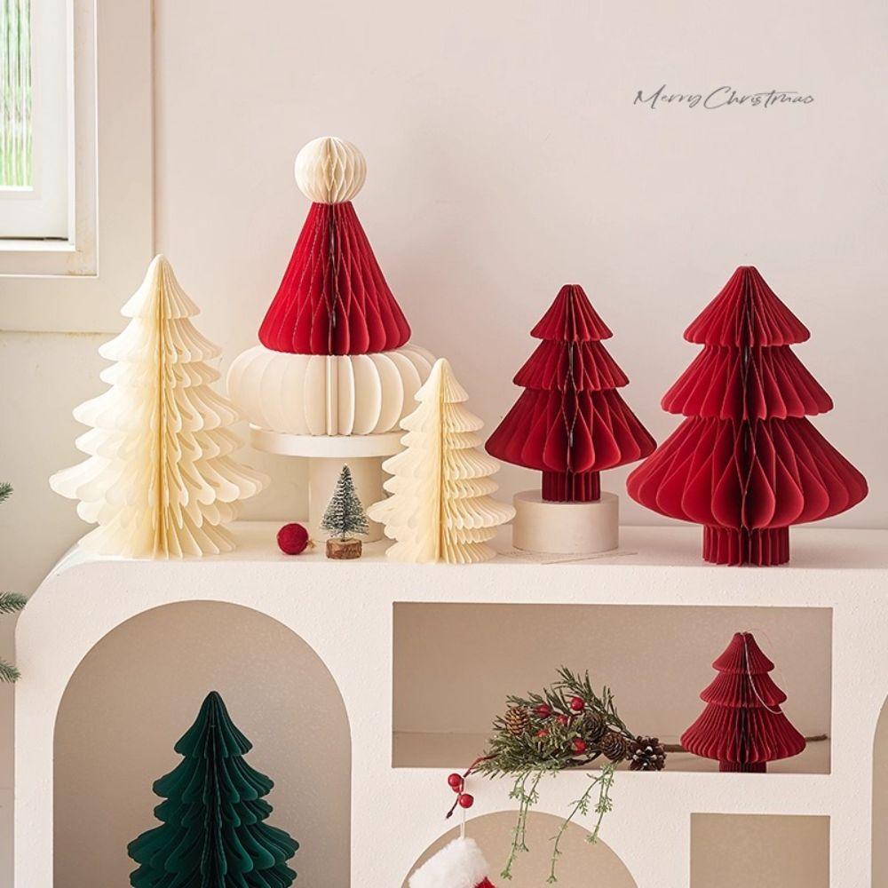 Honeycomb Paper Christmas Hanging Decor Honeycomb Paper Christmas Decor Hanging Ornament