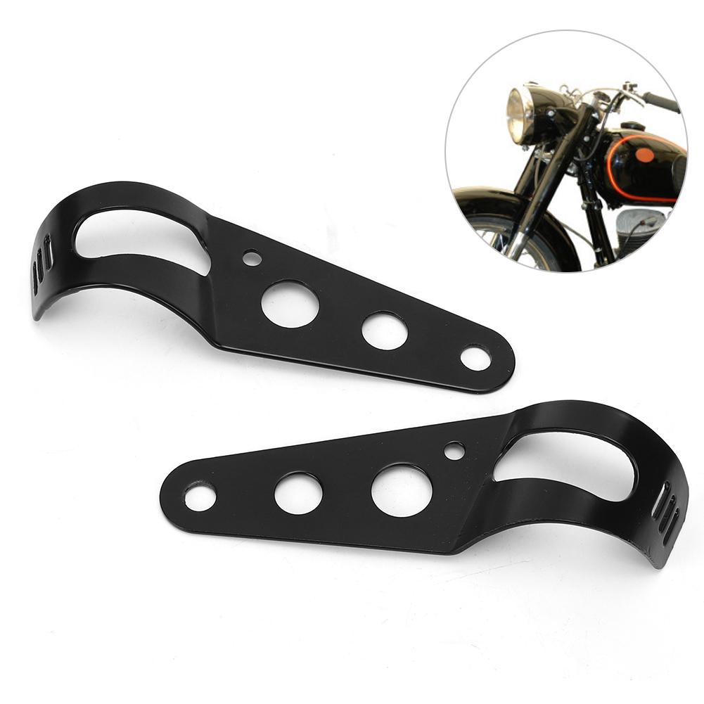 2 ks Univerzální držák světlometu Motocyklové držáky světlometu Uši vidlice pro 35?43mm1.4?1,7palcová trubka