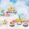 15pcs Flower Sticker Decorative Scrapbooking Junk Journaling DIY Card Making Scrapbook Materials Craft Daily Planner